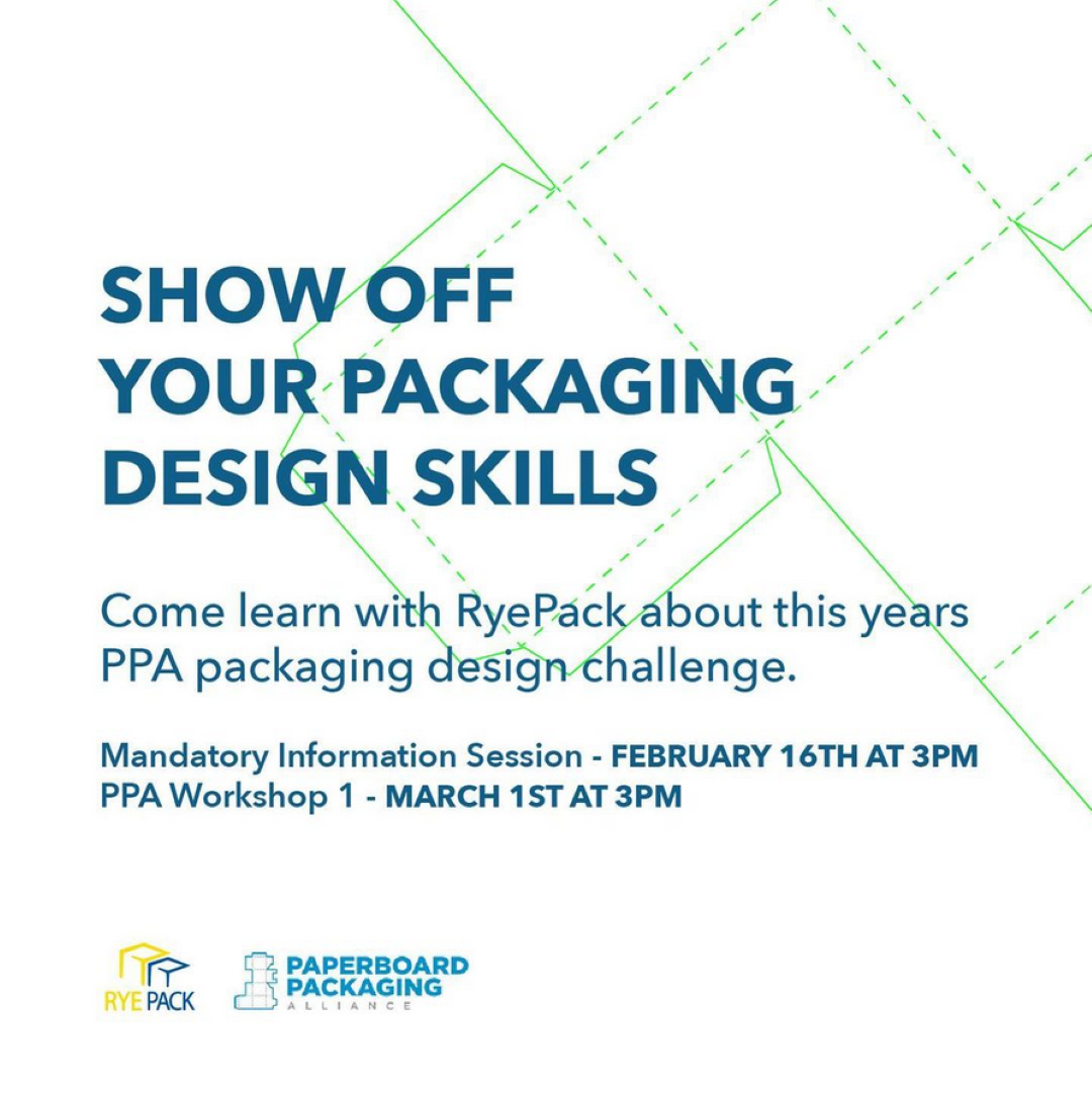 The Instagram post announcing the main packaging competition in which I participated and managed other student teams entries, supporting them with producing prototypes and discussions to further their designs